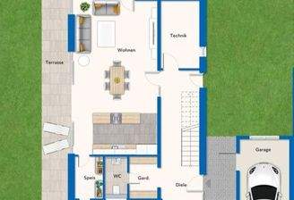 Grundriss Erdgeschoss