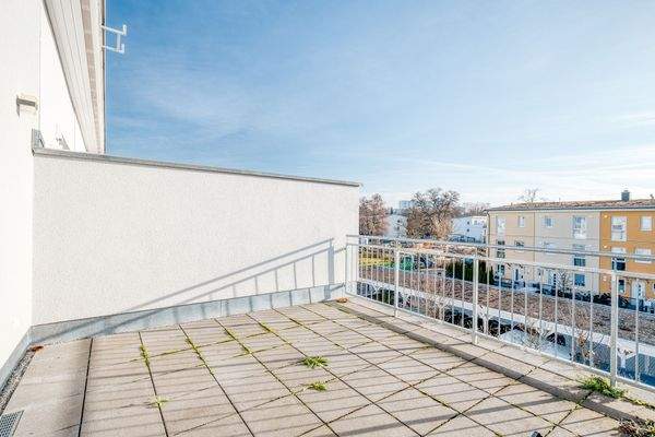 Großzügige Dachterrasse