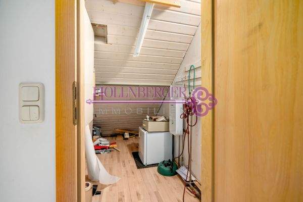 Abstellraum mit WM-Anschluss