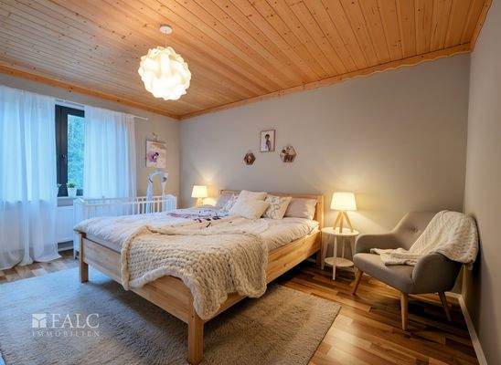 Schlafzimmer OG - Einrichtungsvorschlag