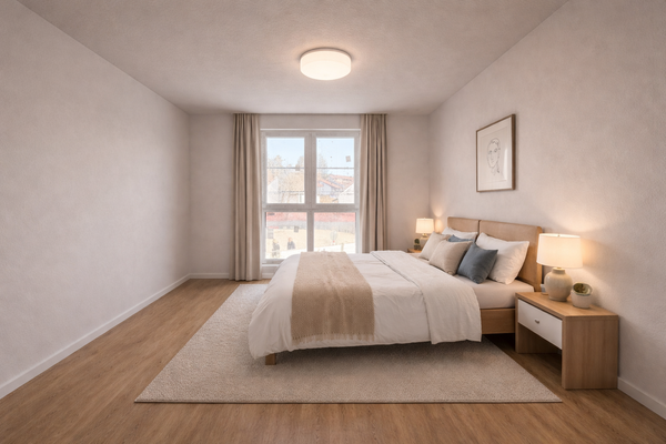 Visualisiertes Schlafzimmer