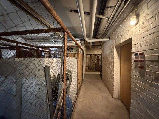 Blick in den Kellerbereich