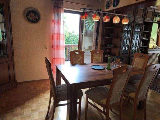 Esszimmer mit Terrasse OG