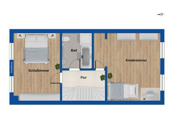 Grundriss Obergeschoss