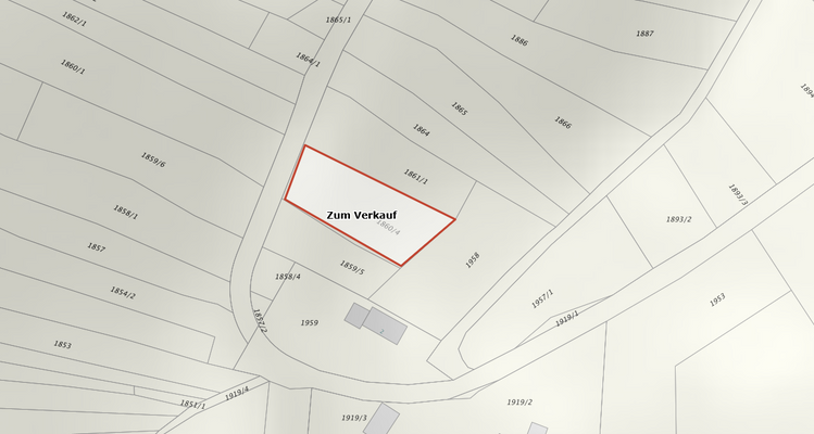 Flurstück 1860 4 Stuttgart Wangen