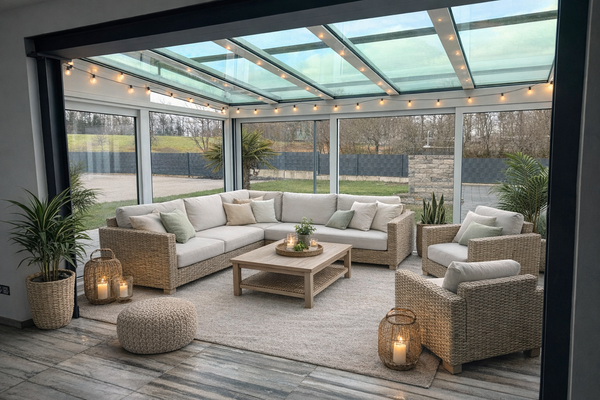 EG | Wintergarten, virtuelle Darstellung