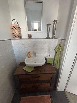 Waschtisch im Gäste-Wc