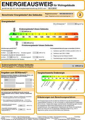 Energieausweis S.2
