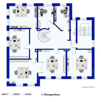 Grundriss 1. Obergeschoss