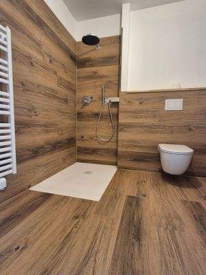 Modernes DB mit XXL-Dusche