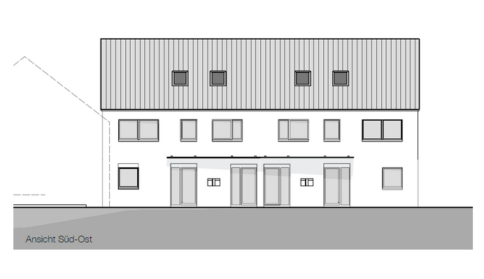 Ansicht Süd-Ost 2