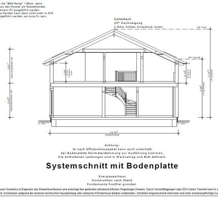 Schnitt Sol  SD BP Kniestock ,