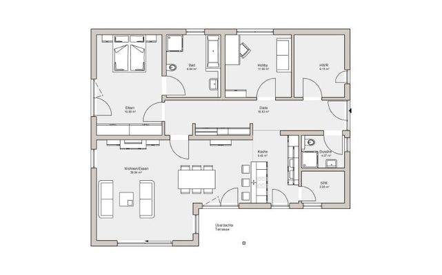 Grundriss Erdgeschoss