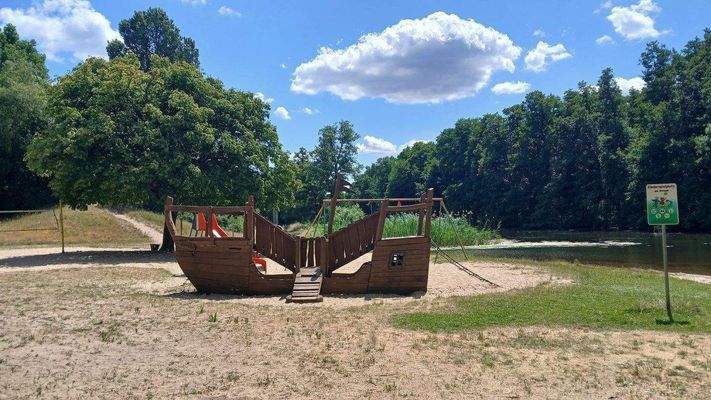 Spielplatz Badestrand