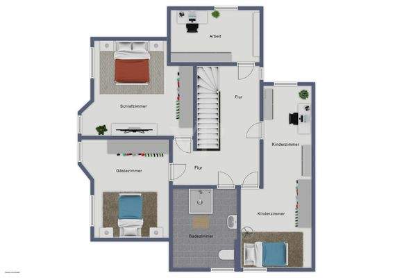 Grundriss Dachgeschoss