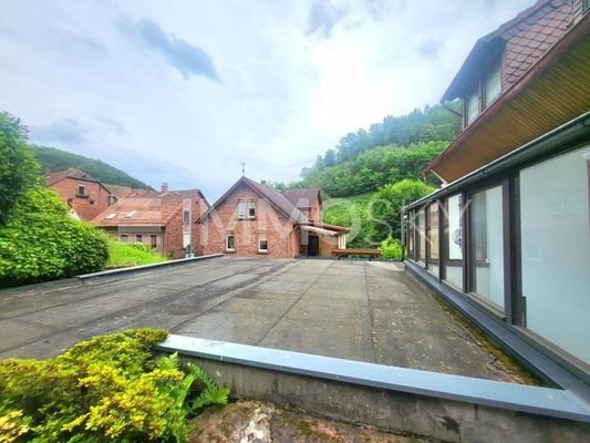 Dachterrasse mit Ausblick