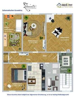 Grundriss TAG Weddingenstr. 5