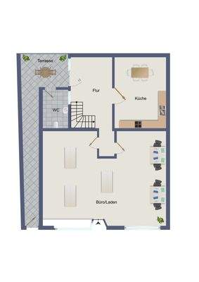 Grundriss EG Vorderhaus