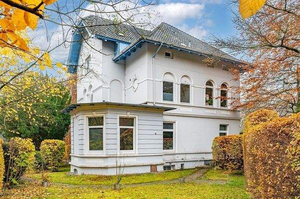 Rückansicht der Villa