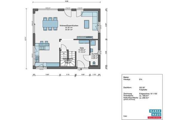 Beispiel Grundriss EG