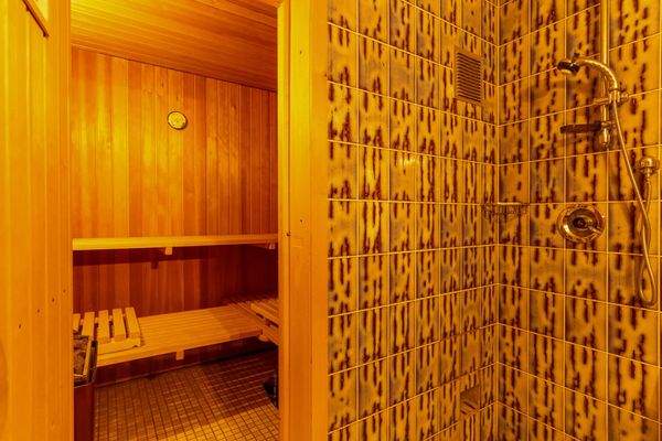 Sauna im Keller