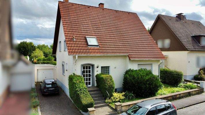 Ansicht von der Straße