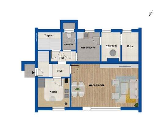 Grundriss Erdgeschoss