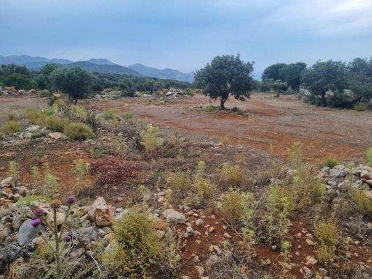 Kreta, Agios Nikolaos: Grundstück mit Meerblick zu verkaufen