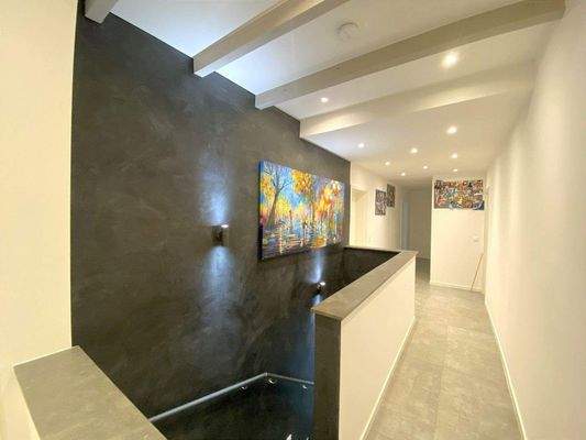 Dachgeschoss: Treppenhauszugang und Flur