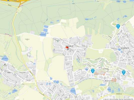 Geolyzer Kartenausschnitt