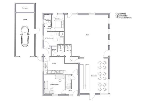 Erdgeschoss - aktueller Stand