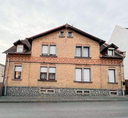 Frontansicht Doppelhäuser