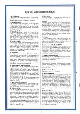 Baubeschreibung