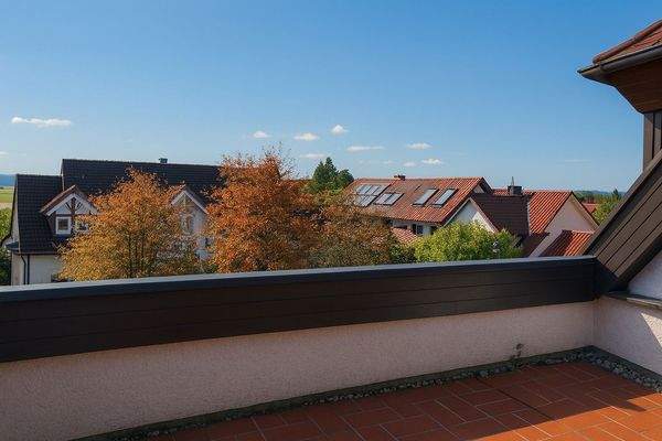 Dachterrasse nach Süden