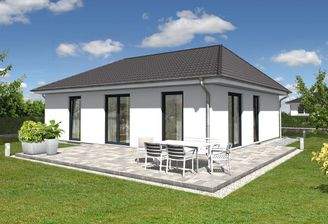 Ansicht Bungalow 92 Garten