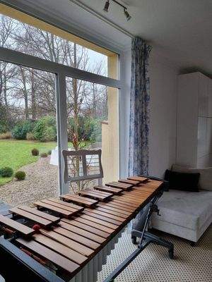 Blick vom Spiel-/ Musikzimmer