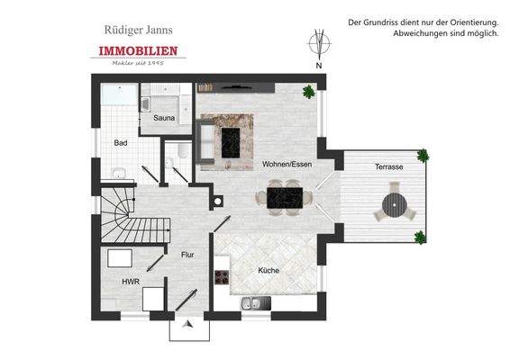 Grundriss Erdgeschoss