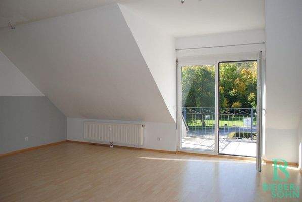 Wohnbereich / Balkon