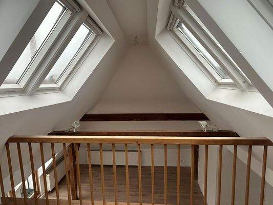 Blick von der Galerie