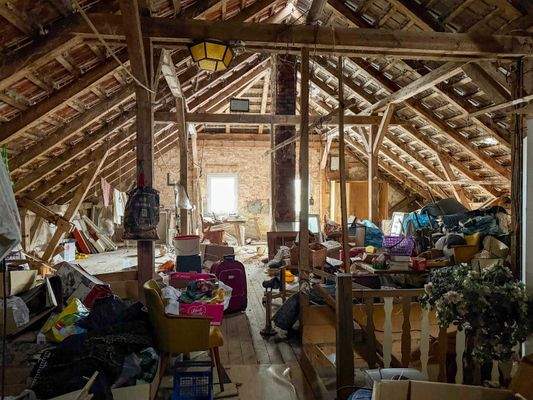 Dachgeschoss mit Ausbaupotenzial