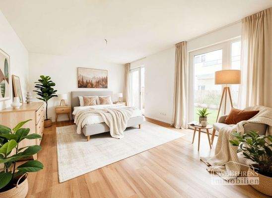 Beispielbild - Schlafzimmer - (KI generiert)