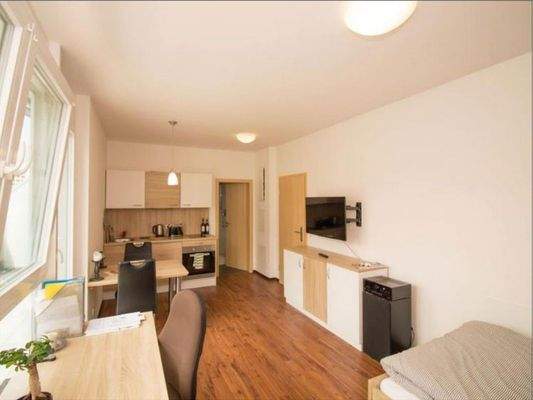 Wohnbereich mit Küche