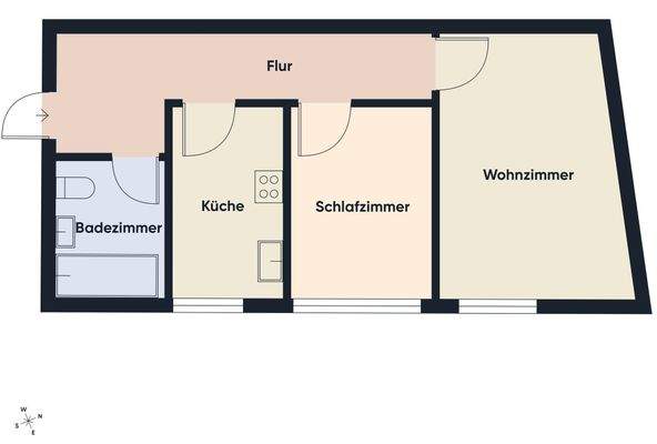 Grundriss ohne Maßstab