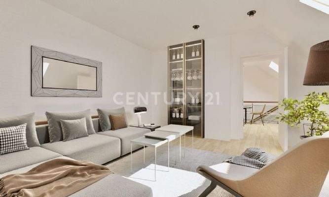 Visualisierung Wohnung 2 OG Wohnzimmer