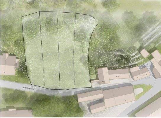 Lage der Einzelgrundstücke