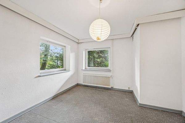 Schlafzimmer in der Einliegerwohnung