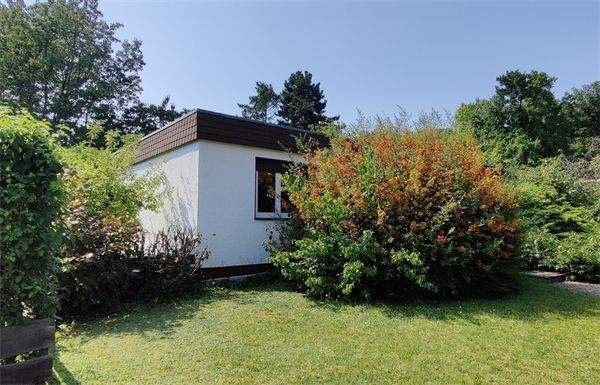 Blick auf den Bungalow