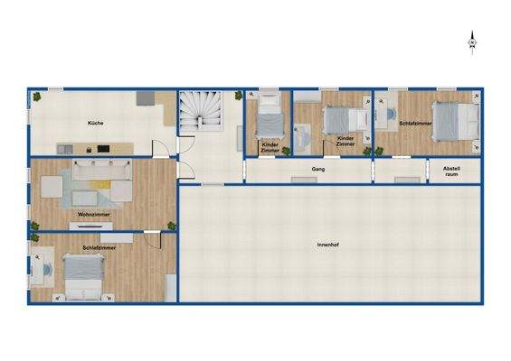 Grundriss Obergeschoss