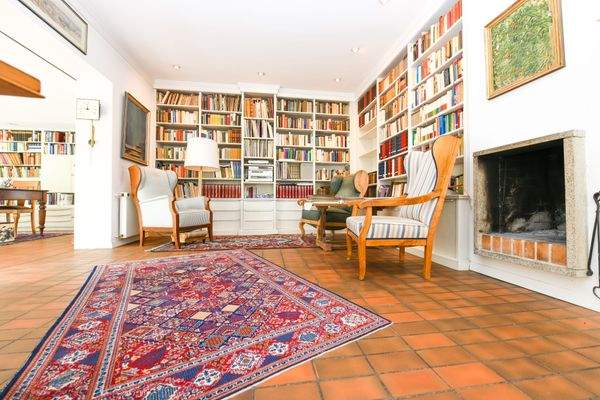 EG - Bibliothek / Kaminzimmer