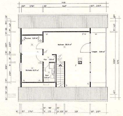 Grundriss Dachgeschoss